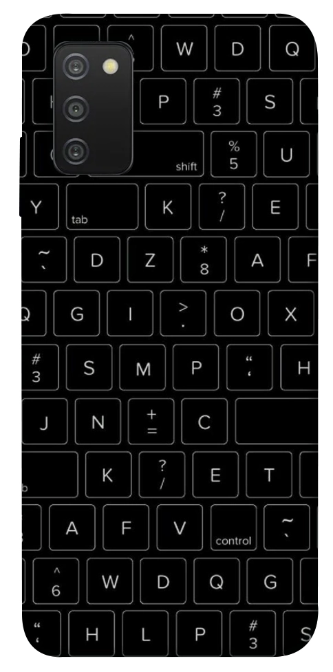 Чехол Keyboard для Galaxy A03s