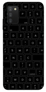 Чехол Keyboard для Galaxy A03s