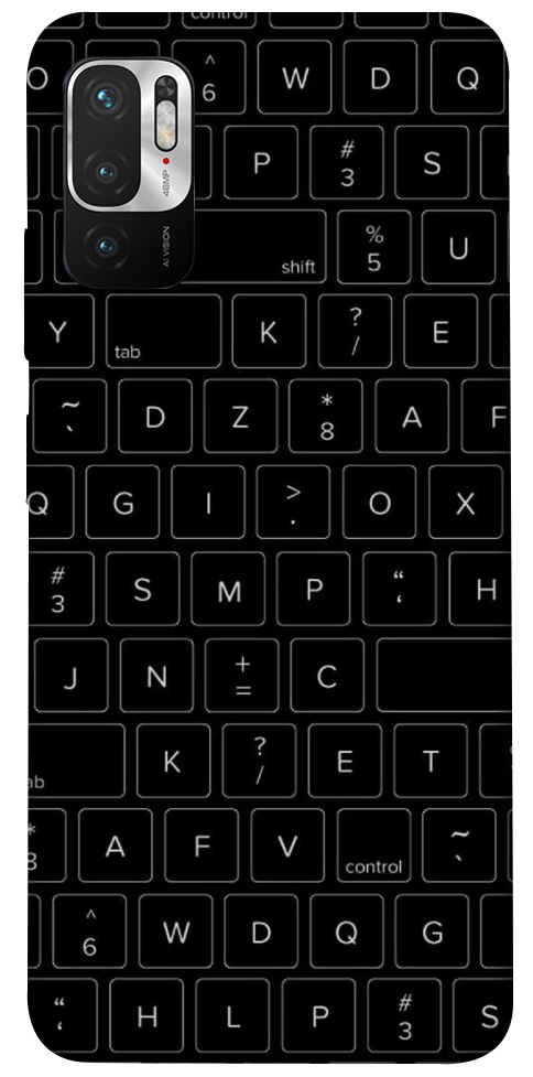 Чехол Keyboard для Xiaomi Redmi Note 10 5G