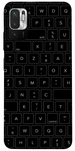 Чехол Keyboard для Xiaomi Redmi Note 10 5G