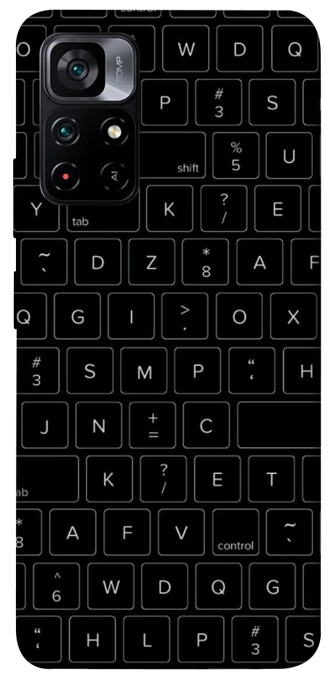 Чехол Keyboard для Xiaomi Poco M4 Pro 5G