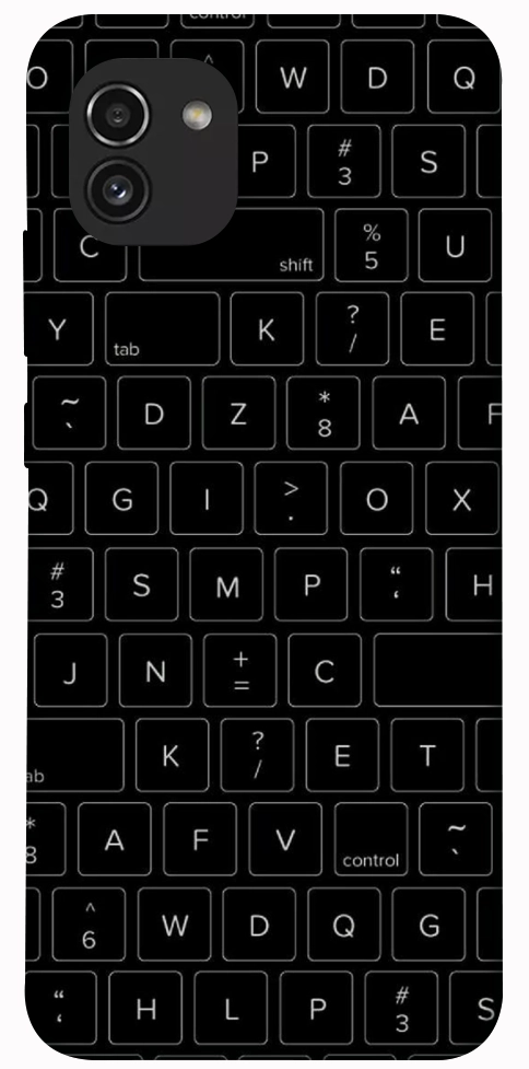 Чехол Keyboard для Galaxy A03