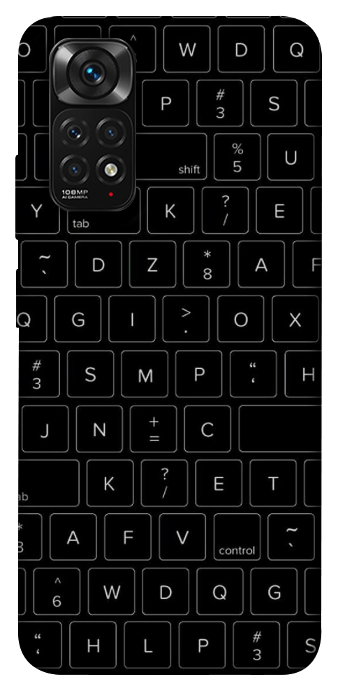 Чехол Keyboard для Xiaomi Redmi Note 11 (Global)