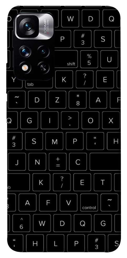 Чехол Keyboard для Xiaomi Redmi Note 11 5G