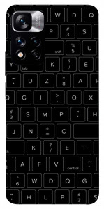 Чехол Keyboard для Xiaomi Redmi Note 11 5G