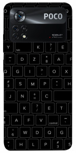 Чехол Keyboard для Xiaomi Poco X4 Pro