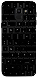 Чехол Keyboard для Galaxy J6 (2018)
