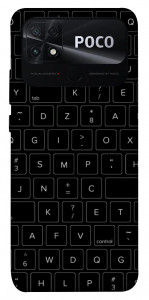 Чохол Keyboard для Xiaomi Poco C40