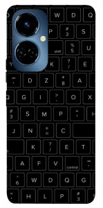 Чехол Keyboard для TECNO Camon 19 (CI6n)