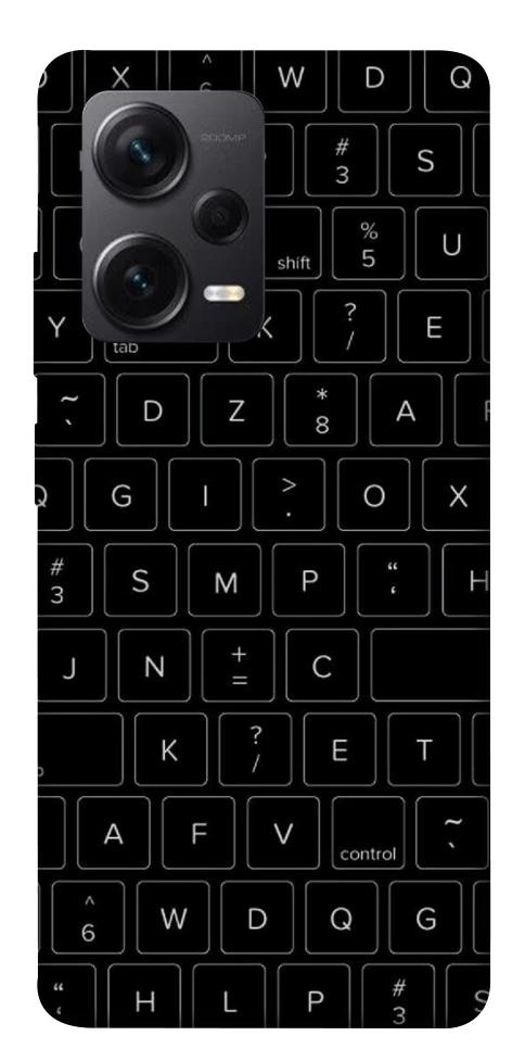 Чехол Keyboard для Xiaomi Redmi Note 12 Pro+