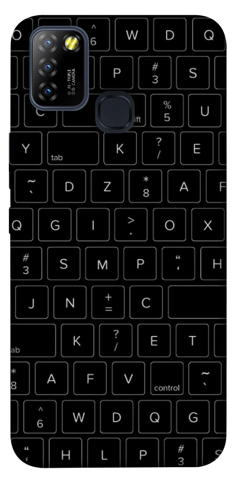 Чехол Keyboard для Infinix Hot 10 Lite