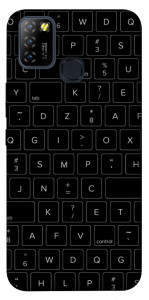 Чехол Keyboard для Infinix Hot 10 Lite