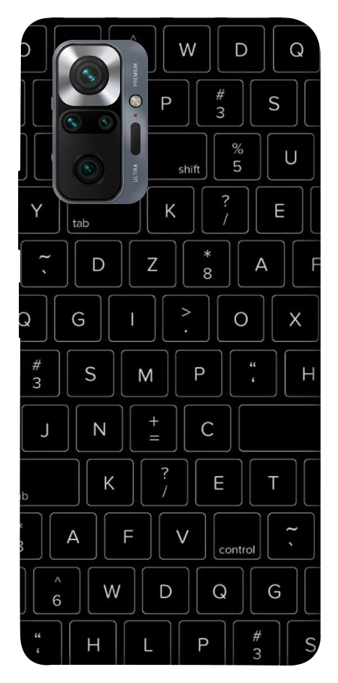 Чохол Keyboard для Xiaomi Redmi Note 10 Pro Max