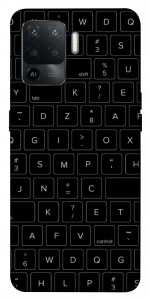 Чехол Keyboard для Oppo Reno 5 Lite