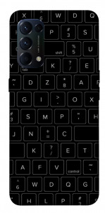 Чохол Keyboard для Oppo Reno 5 4G