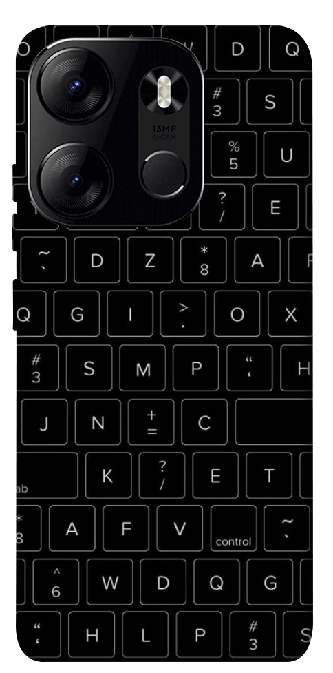Чехол Keyboard для Tecno Spark Go 2023