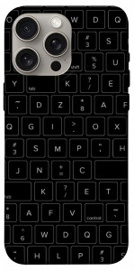 Чехол Keyboard для iPhone 15 Pro Max