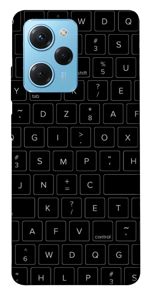 Чехол Keyboard для Xiaomi Poco X5 Pro 5G
