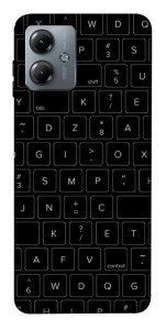 Чохол Keyboard для Motorola Moto G14