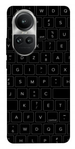 Чехол Keyboard для Oppo Reno10