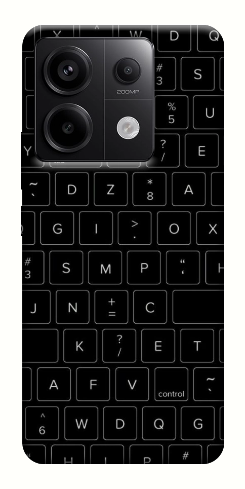 Чехол Keyboard для Xiaomi Redmi Note 13 Pro 4G