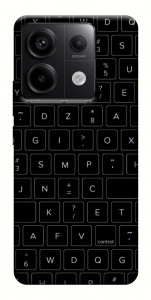 Чехол Keyboard для Xiaomi Redmi Note 13 Pro 4G