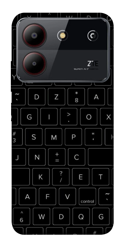 Чехол Keyboard для ZTE Blade A54 4G