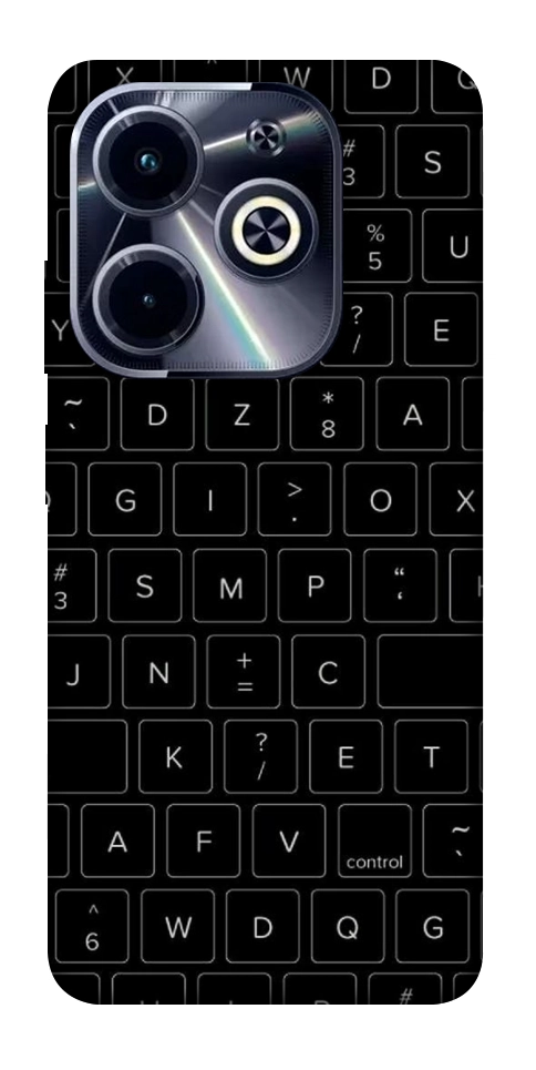 Чехол Keyboard для Infinix Hot 40i