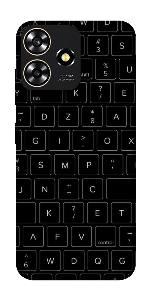 Чехол Keyboard для ZTE Blade A73 4G
