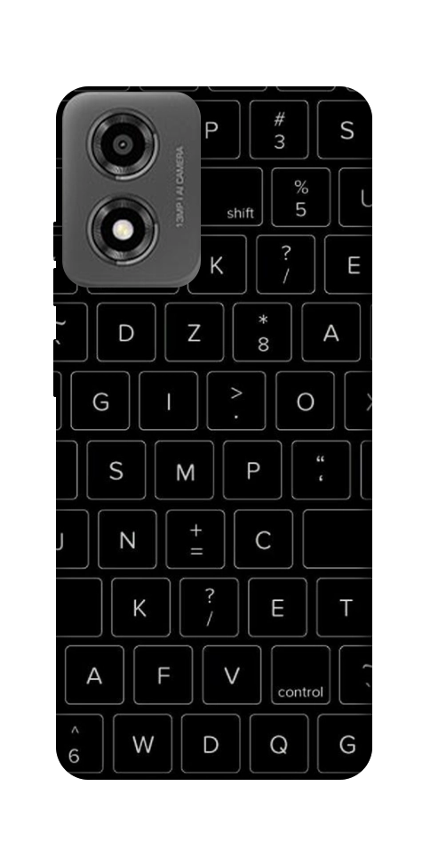 Чехол Keyboard для Motorola Moto E14