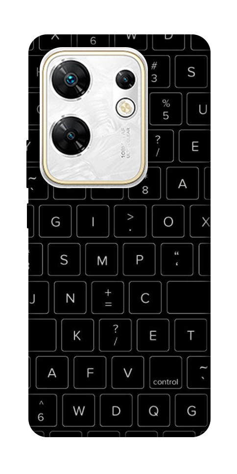 Чехол Keyboard для Infinix Zero 30 4G