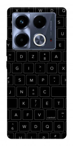 Чехол Keyboard для Infinix Note 40 4G