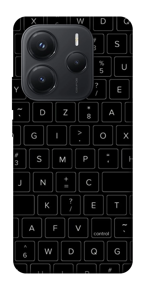 Чехол Keyboard для Xiaomi Redmi Note 14 5G
