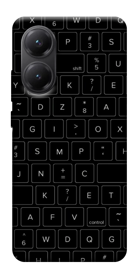 Чехол Keyboard для Xiaomi Poco X7 Pro