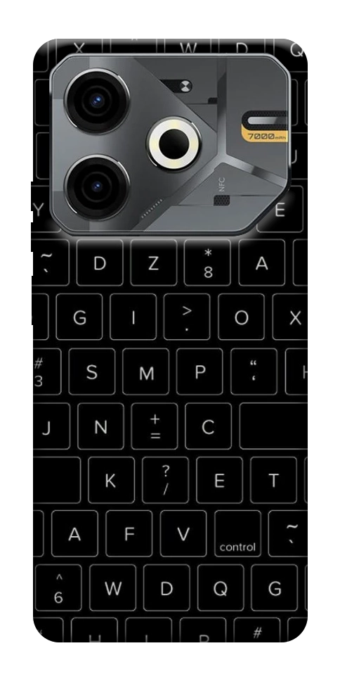 Чохол Keyboard для TECNO Pova 6 Neo (LI6)