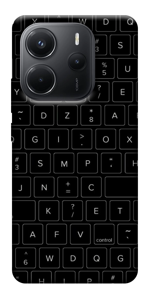 Чехол Keyboard для Xiaomi Redmi Note 14 4G (Europe version)