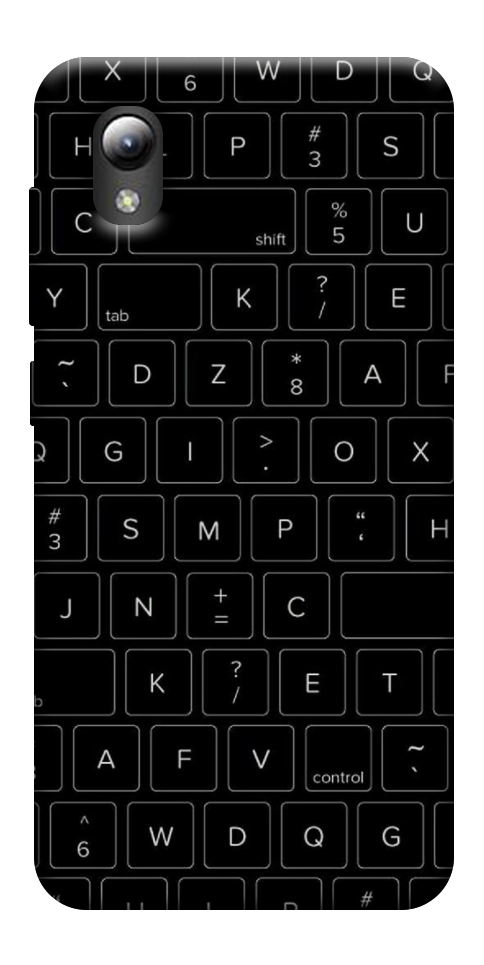 Чехол Keyboard для ZTE Blade A3 (2019)