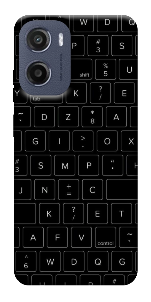 Чехол Keyboard для Motorola Moto E15