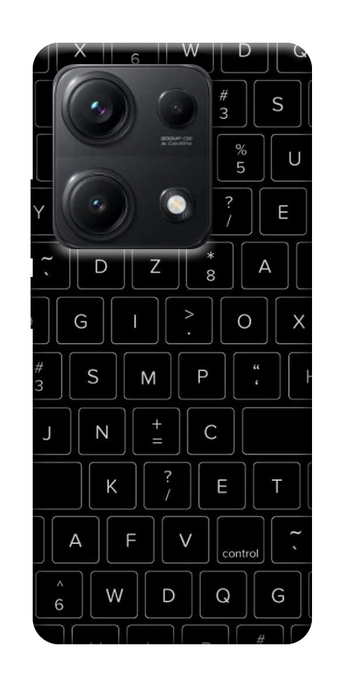 Чехол Keyboard для Xiaomi Redmi Note 14S