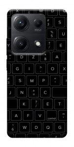 Чехол Keyboard для Xiaomi Redmi Note 14S