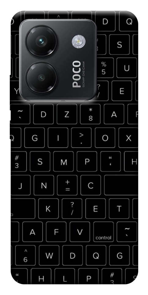 Чехол Keyboard для Xiaomi Poco M7 Pro 5G