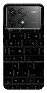 Чохол Keyboard для Xiaomi Poco F6 Pro