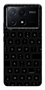 Чохол Keyboard для Xiaomi Poco X6 Pro