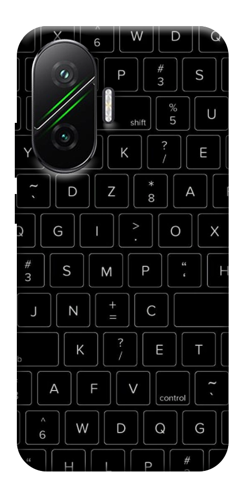 Чехол Keyboard для Xiaomi Poco F7