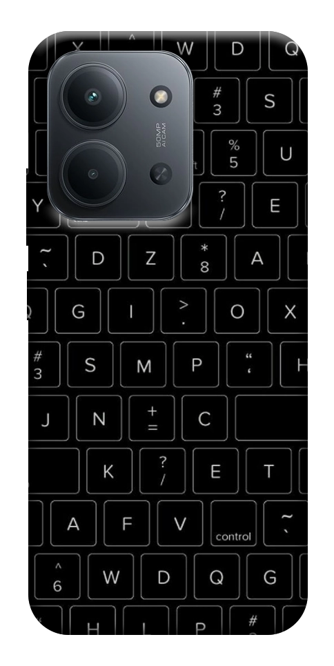 Чохол Keyboard для Xiaomi Redmi 15C (Europe version)