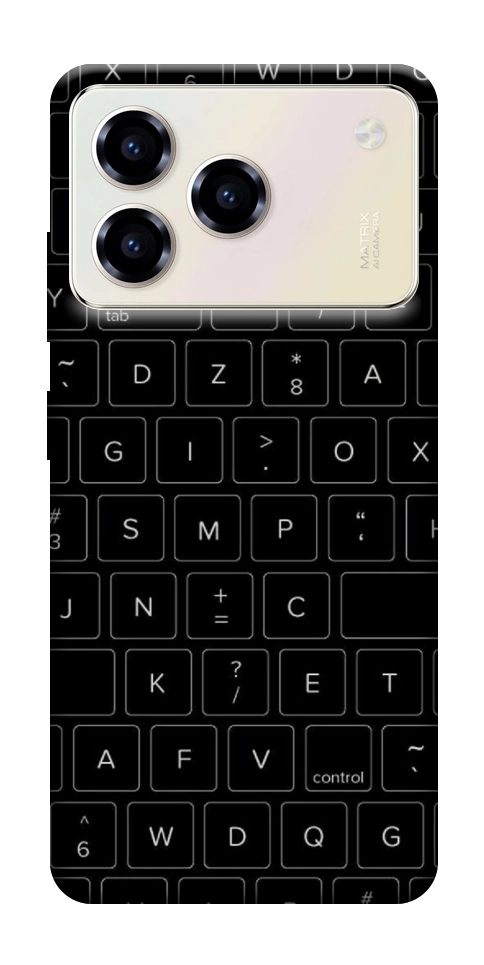 Чехол Keyboard для ZTE Blade A76 4G
