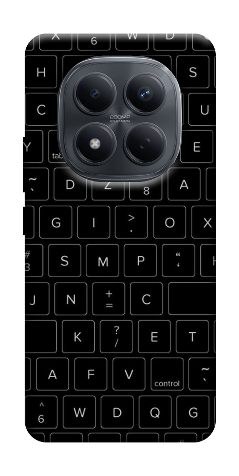 Чехол Keyboard для Xiaomi Redmi Note 15 5G (EU)