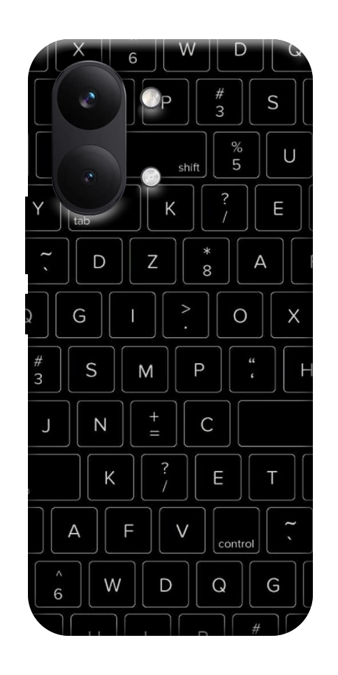 Чехол Keyboard для Xiaomi Poco X8 Pro Max