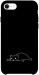 Чохол Lazy cat для iPhone SE (2020)