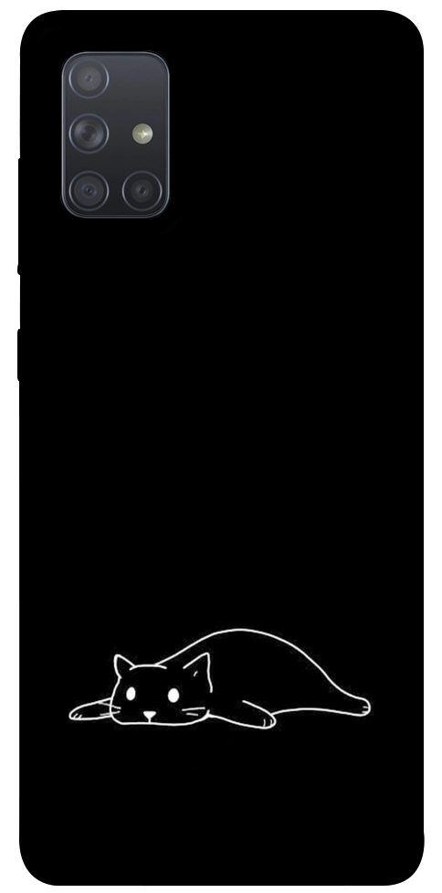 Чехол Lazy cat для Galaxy A71 (2020)